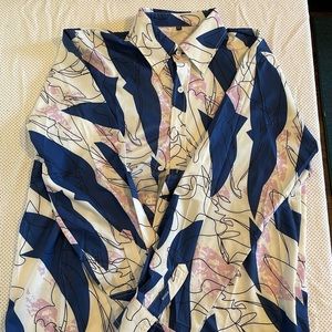 Colorful summery button up